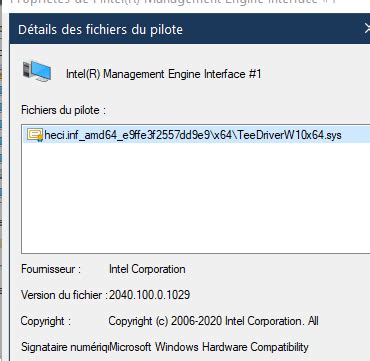 Management Engine Interface 的图像结果