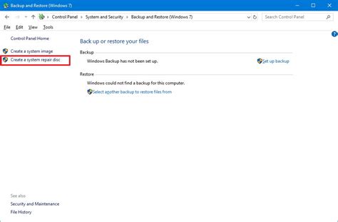 Image result for Create a System Repair Disk for Another Computer