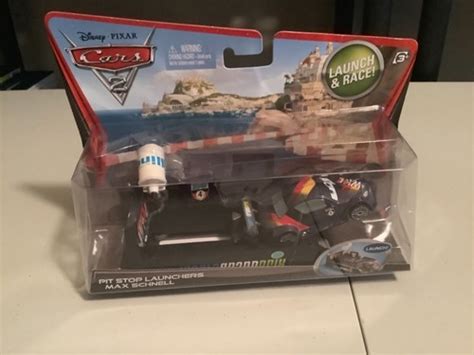 Disney Pixar Cars 2 PIT STOP LAUNCHERS MAX SCHNELL India | Ubuy