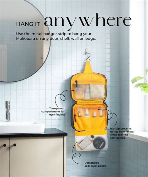Hanging Toiletry Bag – Mokobara
