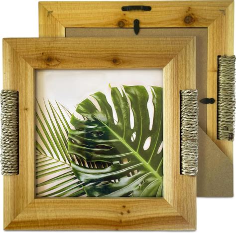 Amazon.com - Fairwood Way Rattan and Wood Picture Frame - Boho Frame ...