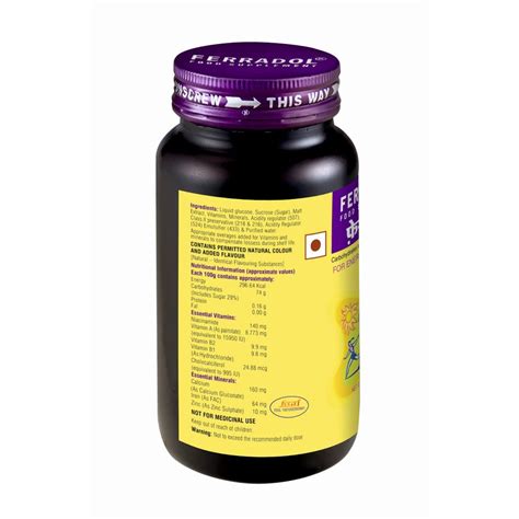 Buy Ferradol Iron and Food Supplement |Immune Booster Syrup| - Wellify