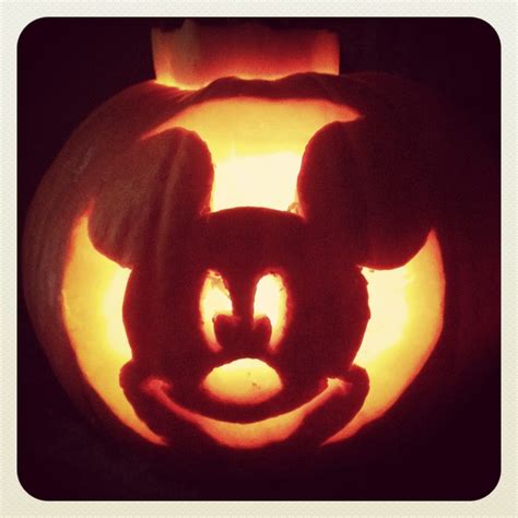 Mickey Mouse Pumpkin Carving Patterns Printable