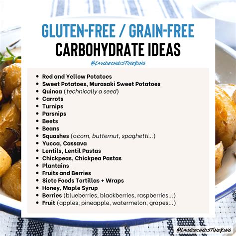 Protein Macro Cheat Sheet | LaurieChristineKing.com | Gluten free carbs, Gluten free grains ...