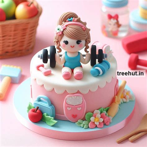 Gym Cake Decoration Ideas with Cake Decoration Techniques and Tips