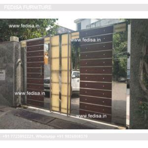 Modern Gate Pillar Design Modern House With Gate House Gate Simple ...