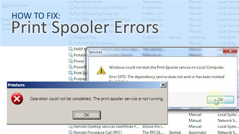 Image result for Windows Print Spooler Error