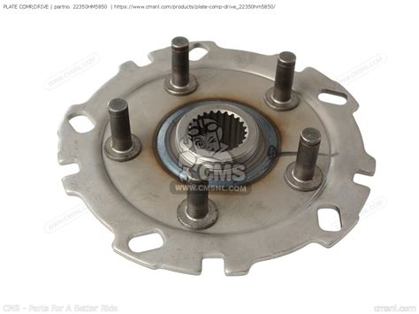 PLATE COMP,DRIVE for TRX300FW FOURTRAX 1999 (X) AUSTRALIA REF - order at CMSNL