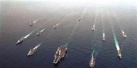 南海战略态势感知：美军三个大型水面编队在中国周边集结？_凤凰网资讯_凤凰网