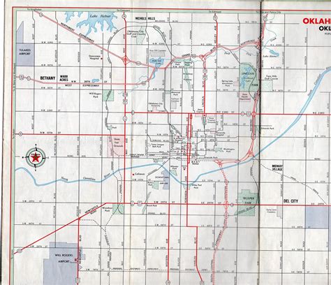 Okc Downtown Map