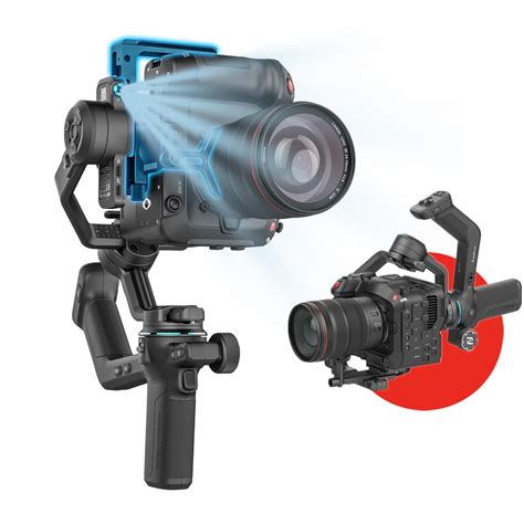 FeiyuTech SCORP-C2 Gimbal Stabilizer DSLR and Mirrorless Camera, Camer ...