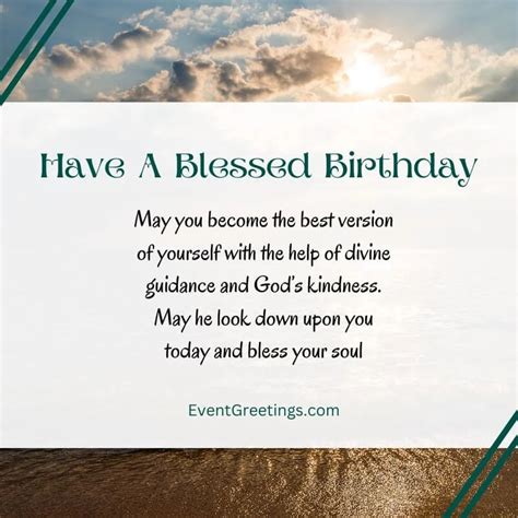 70 Religious Birthday Wishes And Messages - Events Greetings