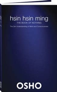 Hsin Hsin Ming The Book of Nothing : The Zen Understanding of Mind and ...