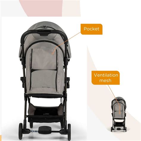 Leclerc baby Influencer Air Stroller Violet Grey – Gift Palace — Buy ...