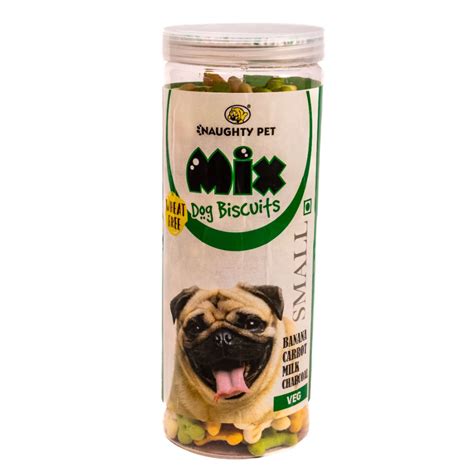 Naughty Pet Mix Non-Veg Wheat Free-Large Biscuits For Dogs – Snoopytail