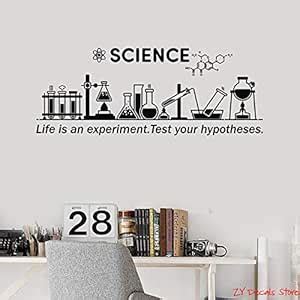Buy Gadgets Wrap Vinyl Wall Decal Science Inspire Chemical Lab School ...