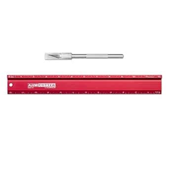 Alumicolor AlumiCutter Aluminum Straight Edge w/Blade for Office ...