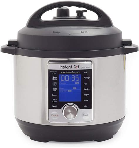 Amazon.com: Instant Pot Ultra 3 Qt 10-in-1 Multi- Use Programmable ...