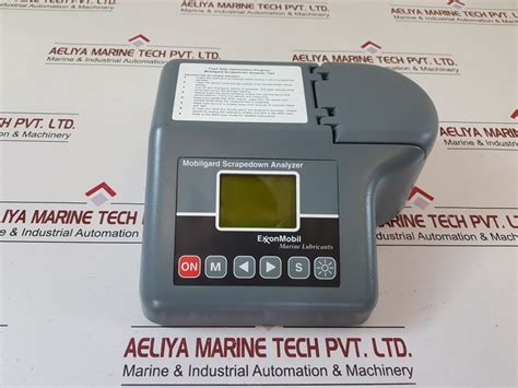 Exxonmobil As-k14483-em Mobilgard Scrapedown Analyzer – Aeliya Marine Tech
