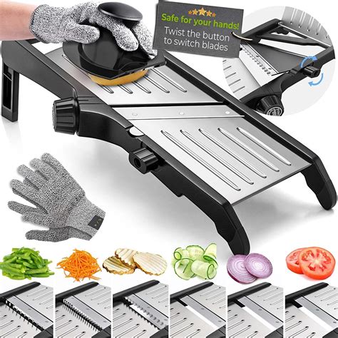Adjustable Stainless Steel Mandoline Food Slicer Philippines | Ubuy