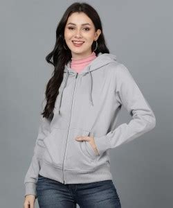 Alan Jones Full Sleeve Solid Women Sweatshirt - Buy Alan Jones Full ...