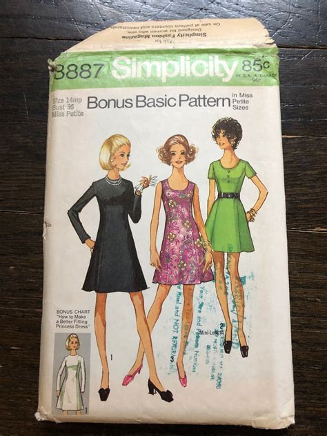 Image result for Simplicity Pattern S8872 Tutorial