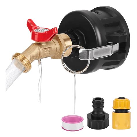 IBC Tote Adapter,2 Inch Cam Lock for 275-330 Gallon Tank,IBC to Garden ...