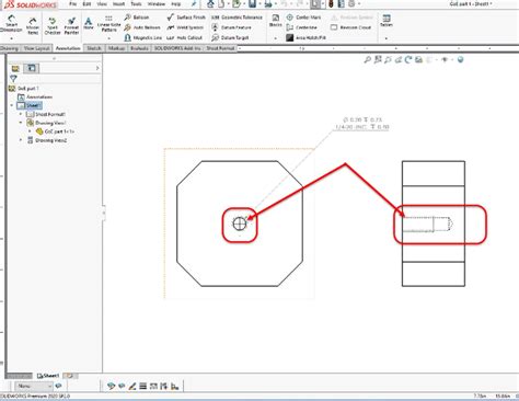 Add Cosmetic Thread SolidWorks 的图像结果