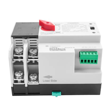 Rail 2P Dual Automatic Transfer Switch Electrical | Ubuy India