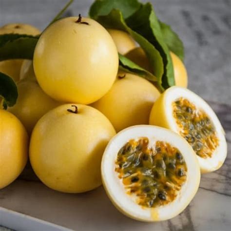 Golden Hills Farm Fruit Plant Purple Passion Fruit Tropical Tasty Fruit ...