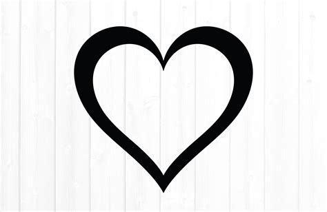 Heart Outline, Heart Frame, Cricut Cut, Free Svg, Valentinesday, Cricut ...