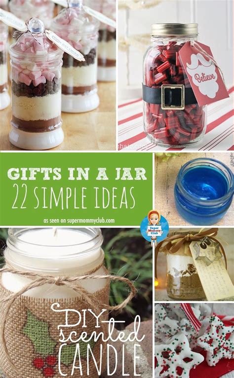 homemade christmas gifts in a jar