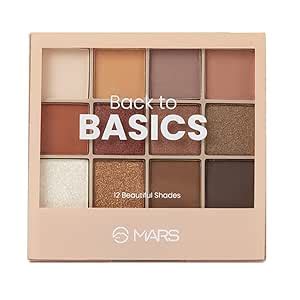 Buy MARS 12 Shades Back to Basics Eyeshadow palette 24 g (Shade-02 ...