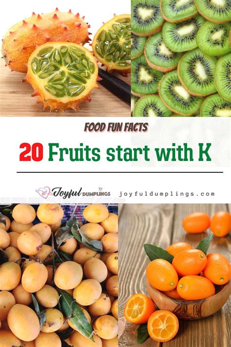 20 Exotic Fruits That Start With K » Joyful Dumplings