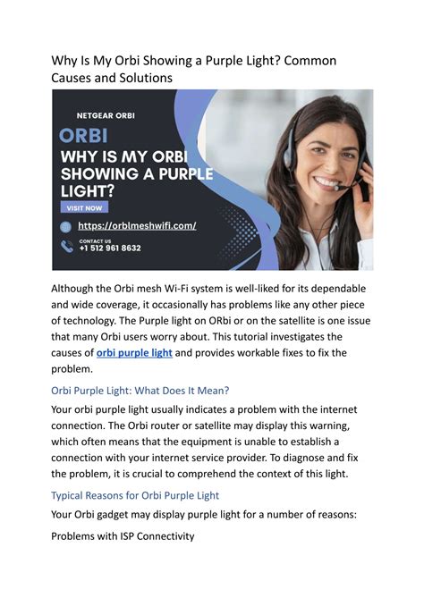PPT - Why Is My Orbi Showing a Purple Light? Common Causes and ...