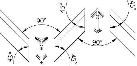 C Gola Profile, Profin - 90˚ Internal-External Corner Connector - in ...