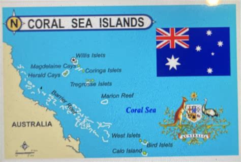 Pin by Diego Ibarra on Maps and Flags | Coral sea islands, Map ...