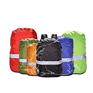 Backpack Rain Cover, 10-100L Waterproof Backpack Cover Reflective Strip ...