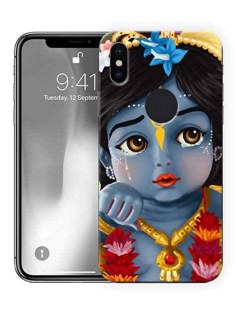 TolMol Krishna Bal Roop Indian Hindu God Design Mobile Back Cover for ...