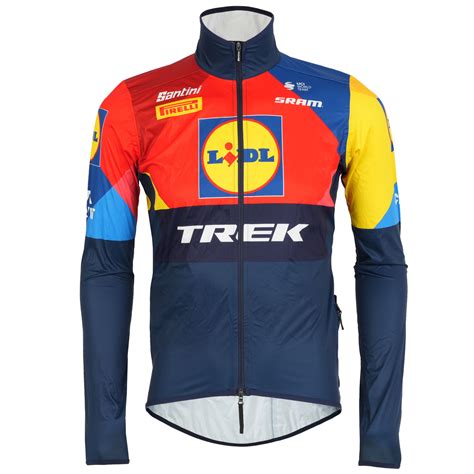 Santini Team Lidl-Trek 2025 Rain Jacket Men RE52675B25LT - print | BIKE24