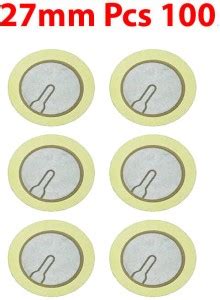 ELPH Piezoelectric Sensor/Buzzer/Transducer/Disc 27Mm Piezo - Set Of ...
