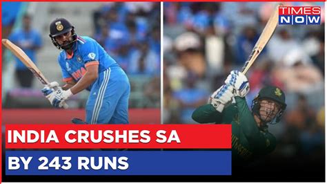 World Cup 2023: Gigantic Win For Team India; Beats South Africa With ...