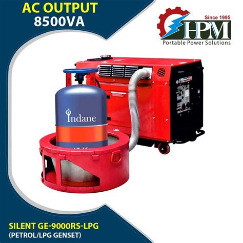 LPG & Petrol Generators or Bi-fuel Generators - 5 KVA LPG Generator ...