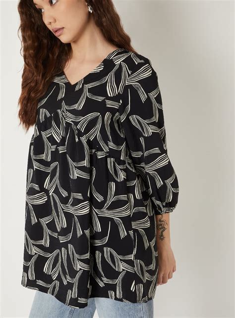 Buy Women Printed Tunic Online at just Rs. 899.0 - 1000016222637 | Max ...