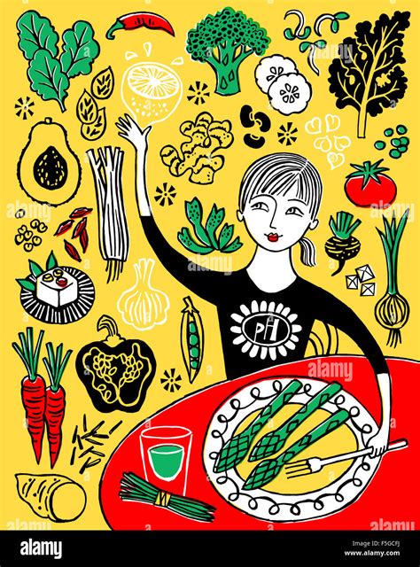 How to balance your pH with an alkaline diet Stock Photo - Alamy