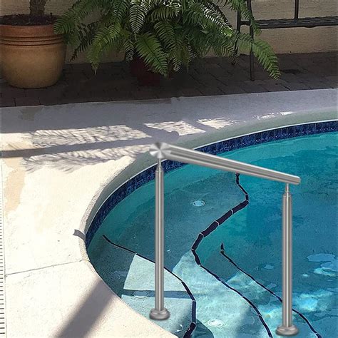 Amazon.com: Swimming Pool Handrails, 304 Stainless Steel Swimming Pool ...
