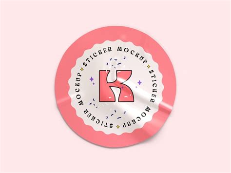 Mockup sticker template Images - Free Download on Freepik