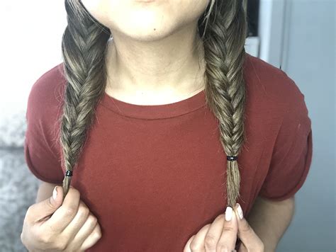 Image result for Fishtail Braid Pigtails Tutorial