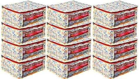 Mantra Designer Wardrobe Organiser Storage Bgas for Regular Cloth Bag ...