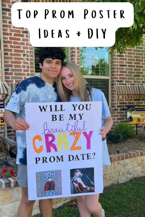 Will You Go To Prom With Me Poster Ideas